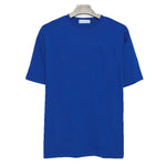 Men''s Loose Solid Color T-shirt Men''s Short Sleeve Fashion Brand Hong Kong Style Men''s Casual Top Summer Thin Cotton
