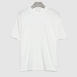 Men''s Loose Solid Color T-shirt Men''s Short Sleeve Fashion Brand Hong Kong Style Men''s Casual Top Summer Thin Cotton