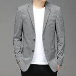 Men’s Korean Plaid Casual Suit Jacket