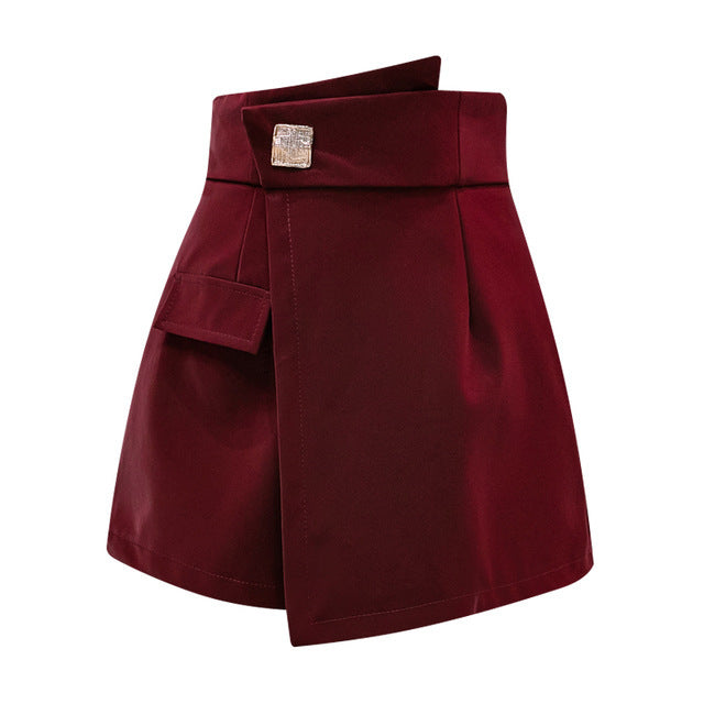 Plus Size High Waist Skirt