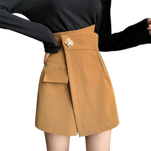 Plus Size High Waist Skirt
