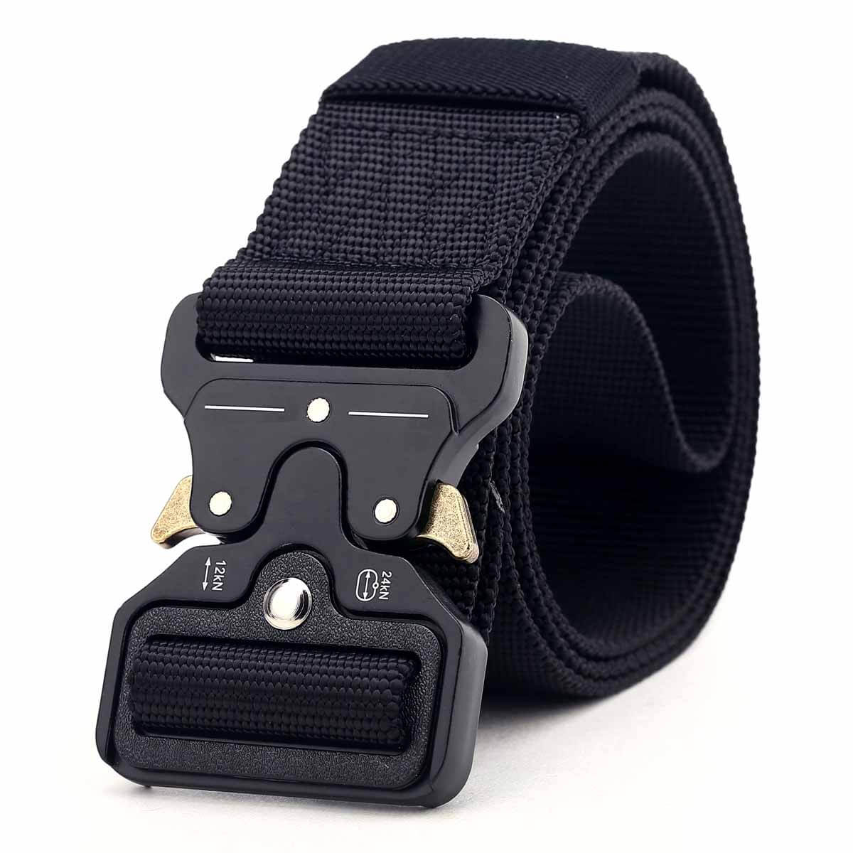 Men Multifunction Nylon Military Tactical Adjustable Waist Belt Quick Release Belt