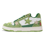 KAALIXTO-Retro Star Sneakers - Avocado - Unisex