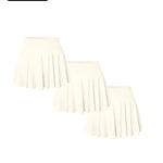3PACK Seamless Tennis Shorts Skirt For Women