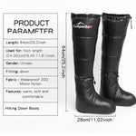 Camping Down Socks Down Boots Sleeping Bag Socks Down Boots Camping Sleep Boots Kamperbox Sleeping Bag Down Boots