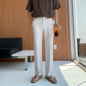 Men’s Korean Loose Straight Pants