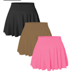 3PACK Seamless Tennis Shorts Skirt For Women