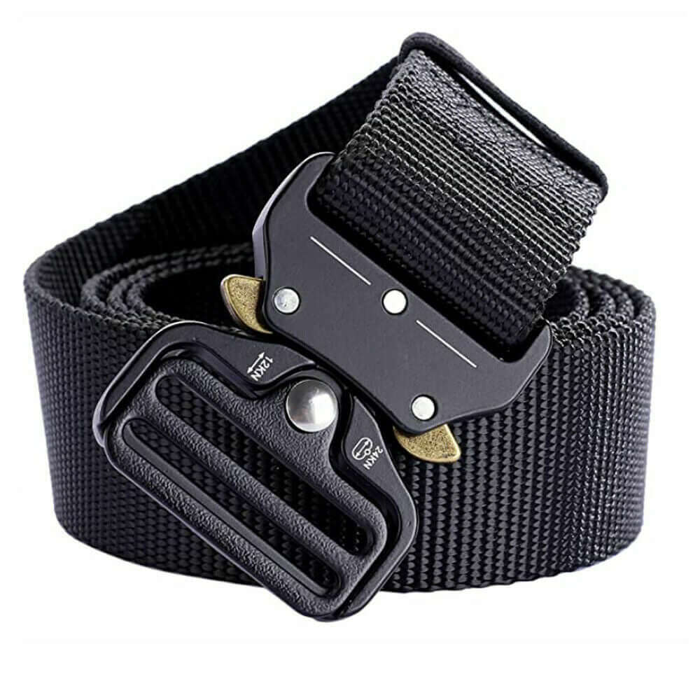 Men Multifunction Nylon Military Tactical Adjustable Waist Belt Quick Release Belt